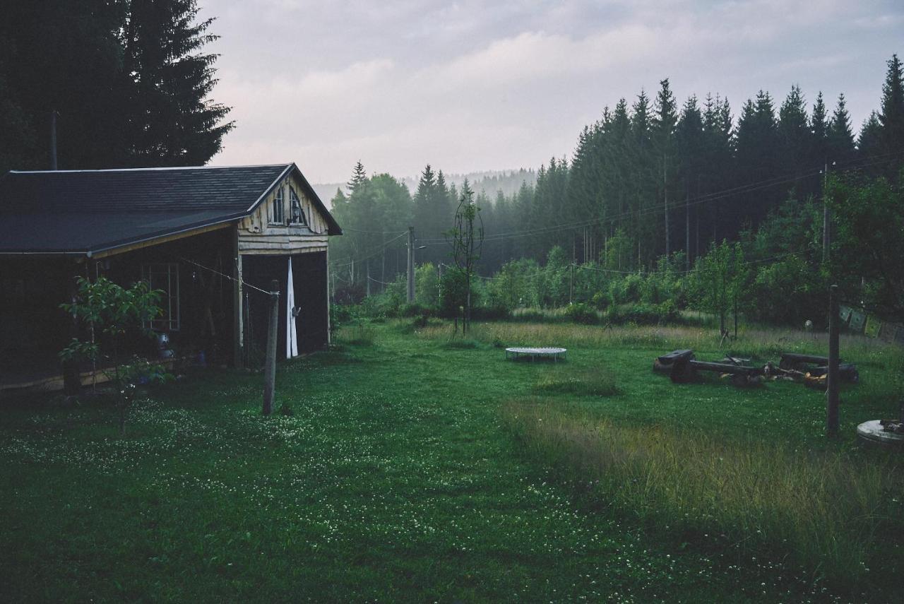 فيلا Schöneckفي Blickinsfreie - Cabin المظهر الخارجي الصورة